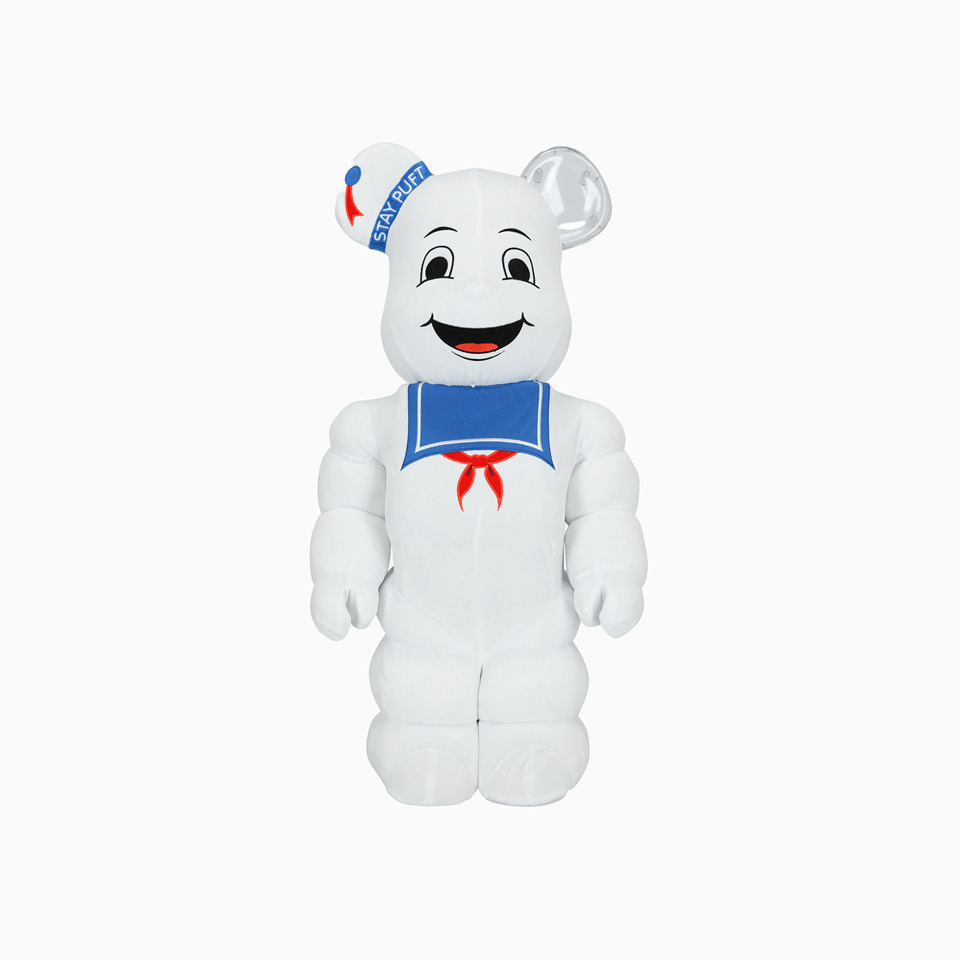 MEDICOM TOY: BEARBRICK MEDICOM TOY GOSTHBUSTER MARSHMALLOW MAN 1000%