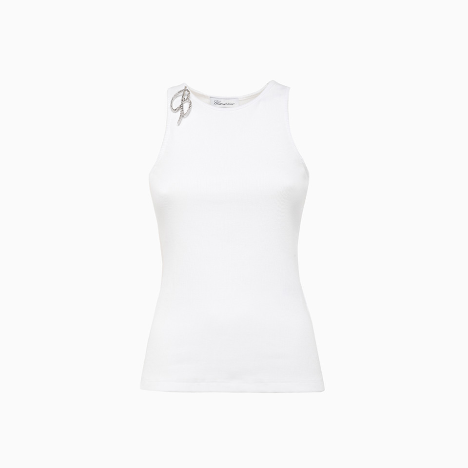 BLUMARINE: BLUMARINE TANK TOP