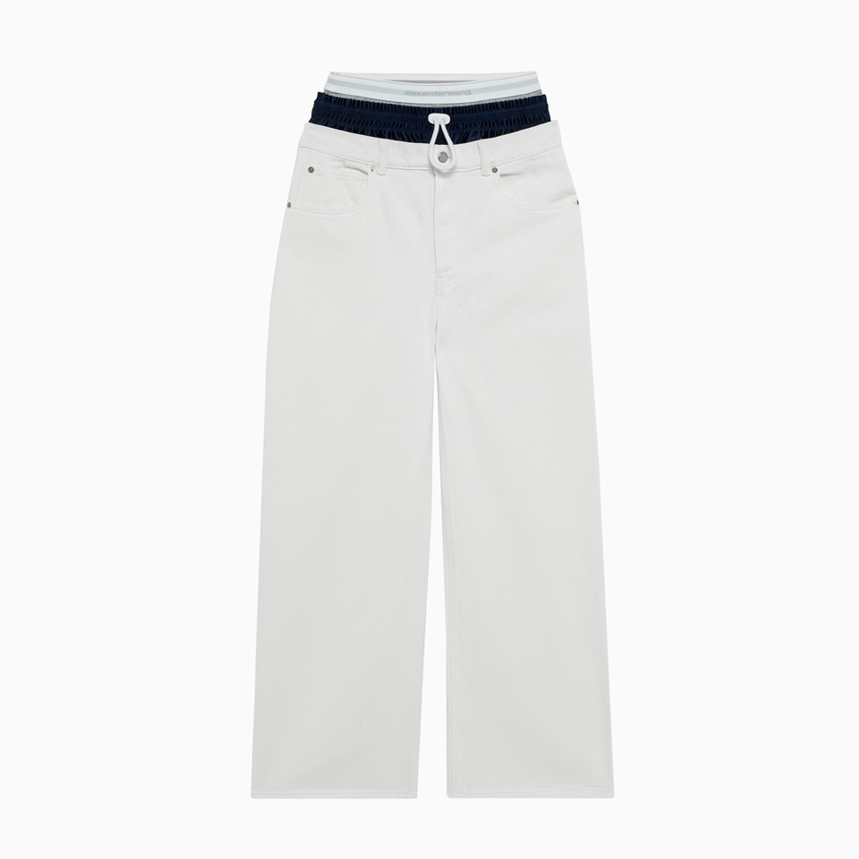 ALEXANDER WANG: ALEXANDER WANG PRESTILED TRILAYER JEANS