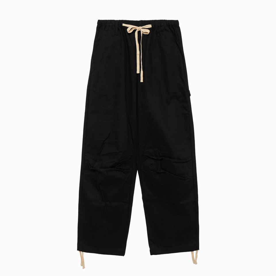 PLEASURES: WANDER WIDE LEG PANTS BLACK