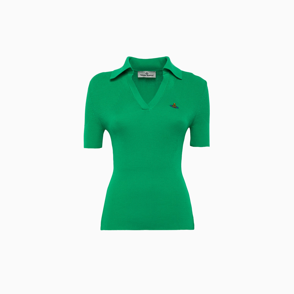 VIVIENNE WESTWOOD: VIVIENNE WESTWOOD POLO SHIRT