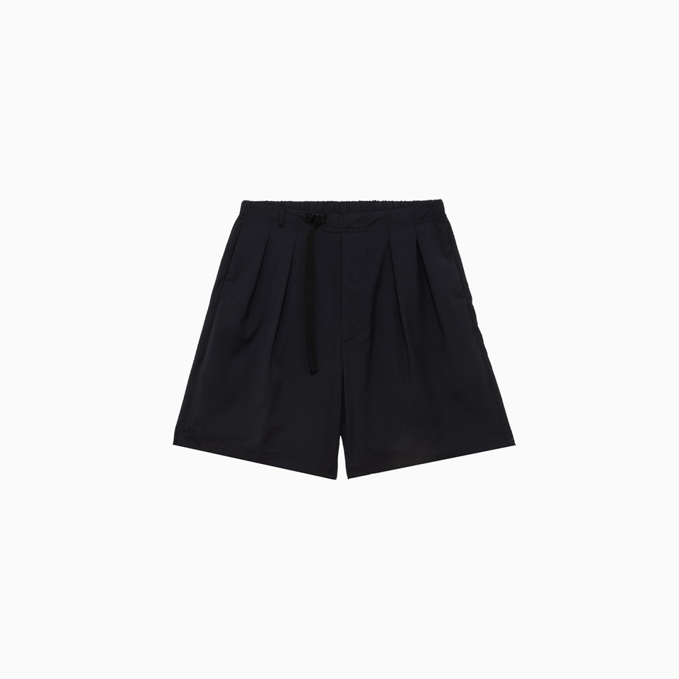 SEVEN GAUGE: SEVEN GAUGE TROPICAL WOOL SHORTS