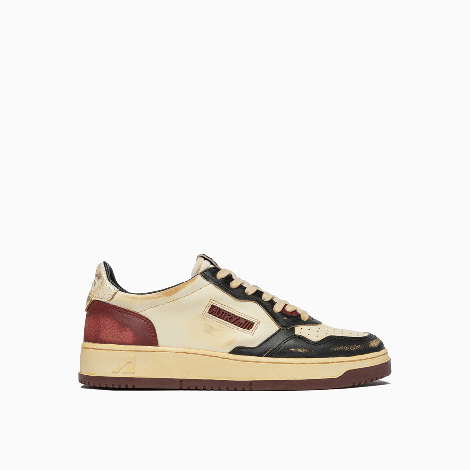 AUTRY: AUTRY MEDALIST LOW SUPER VINTAGE SNEAKERS AVLM LB01