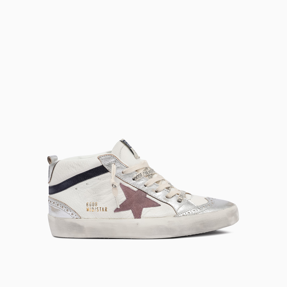 GOLDEN GOOSE DELUXE BRAND: GOLDEN GOOSE MID STAR CLASSIC SNEAKERS