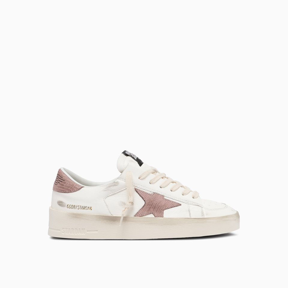 GOLDEN GOOSE DELUXE BRAND: GOLDEN GOOSE STARDAN NAPA LEATHER SNEAKERS