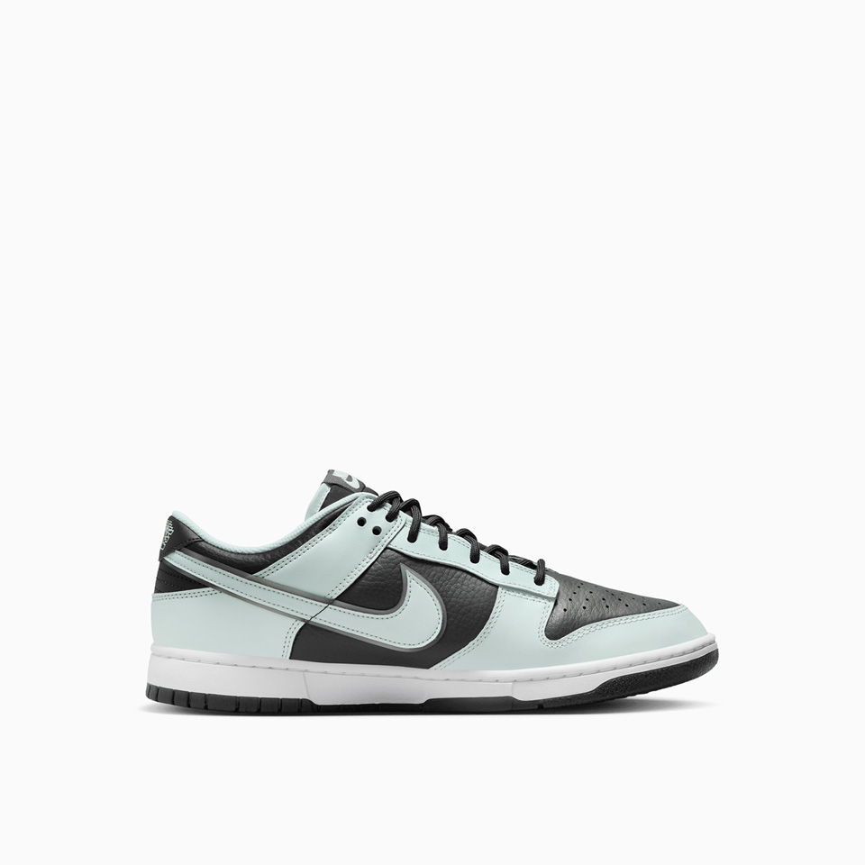 NIKE: NIKE DUNK LOW RETRO 'DARK SMOKE GREY- BARELY GREEN' SNEAKERS FZ1670-001