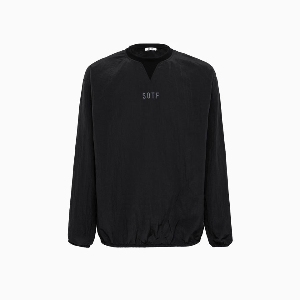 SOTF: WINDBREAKER CREWNECK 'BLACK'