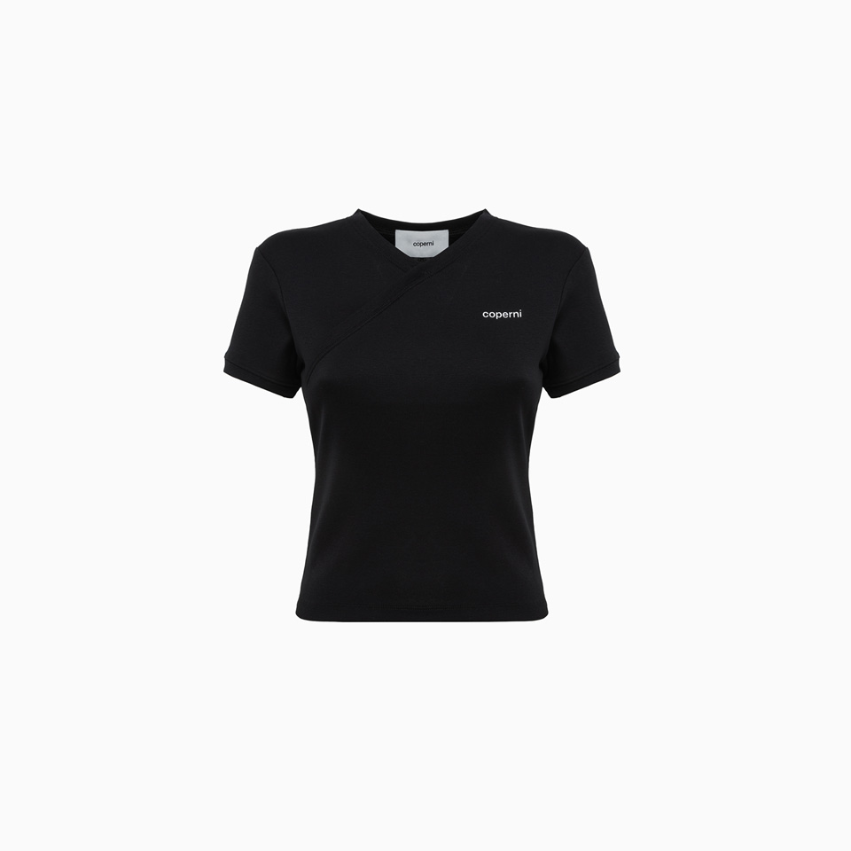 COPERNI: T-SHIRT CROP COPERNI