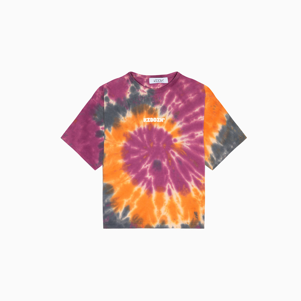 KIDDIN: T-SHIRT KIDDIN TIE DYE