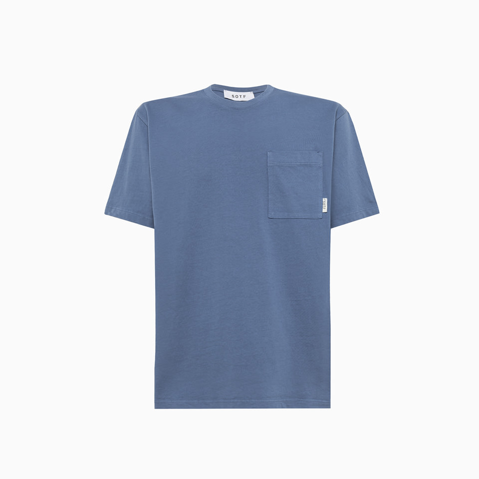 SOTF: POCKET T-SHIRT 'AIRFORCE BLUE'