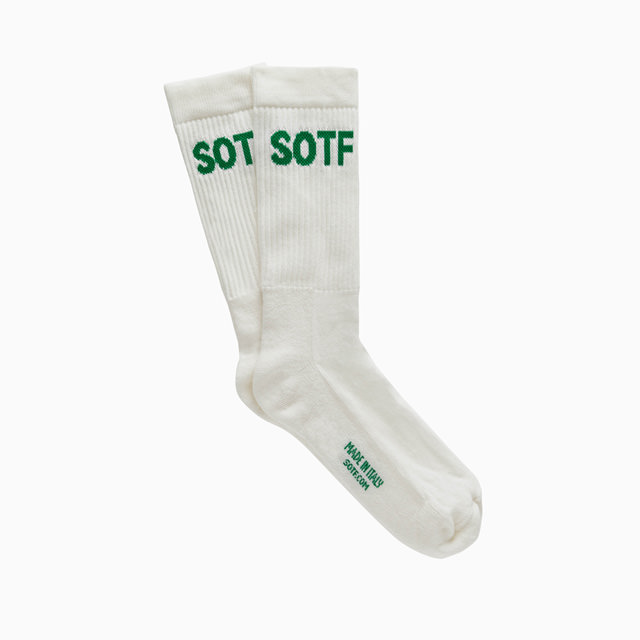 SOTF: 'CREAM AND GREEN' SOCKS