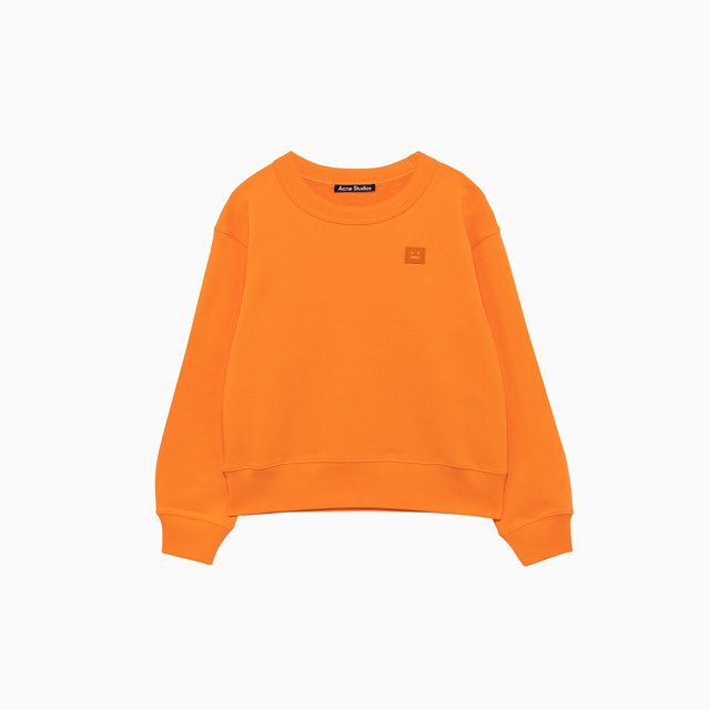 ACNE STUDIOS: CREW NECK SWEATSHIRT WITH PATCH