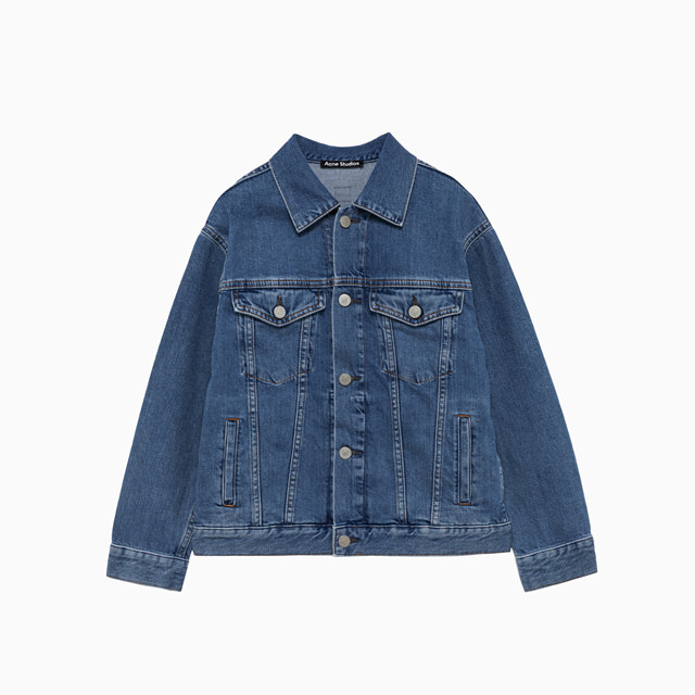 ACNE STUDIOS: GIACCA IN DENIM CON PATCH