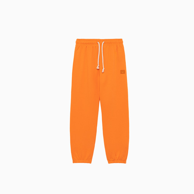 ACNE STUDIOS: FLEECE PANTS WITH PATCH