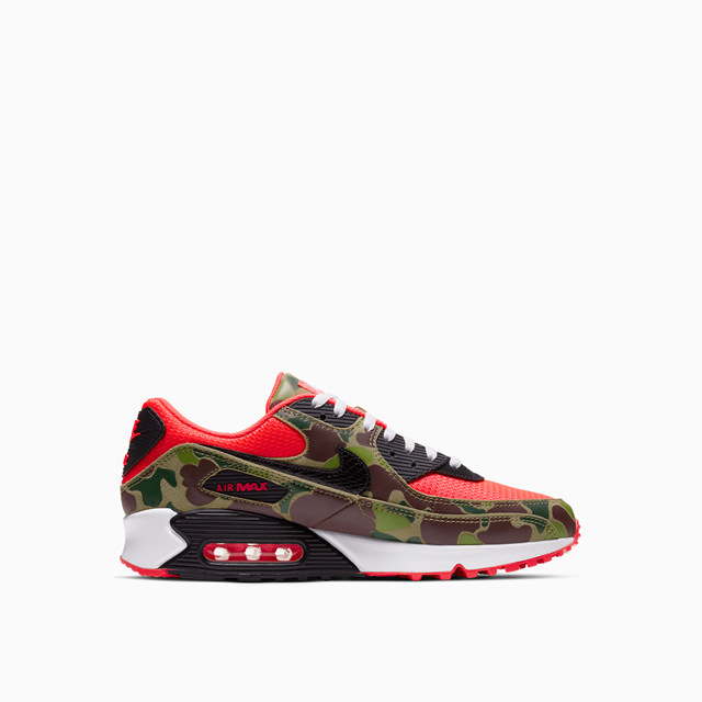 NIKE: NIKE AIR MAX 90 SP 'REVERSE DUCK CAMO' SNEAKERS CW6024-600