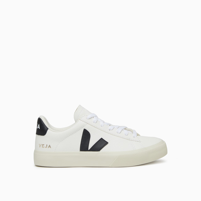 VEJA: VEJA CAMPO CHROME-FREE LEATHER SNEAKERS CP0501537M