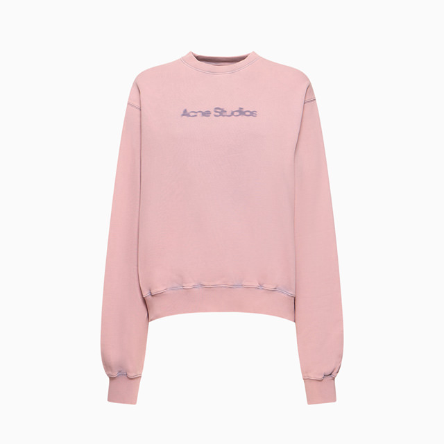 ACNE STUDIOS: ACNE STUDIOS BLURRED LOGO SWEATSHIRT