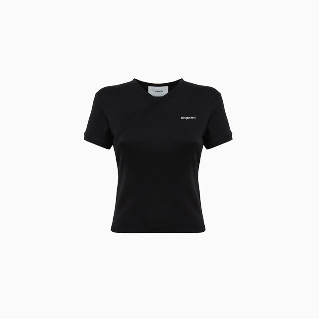 COPERNI: COPERNI CROPPED T-SHIRT