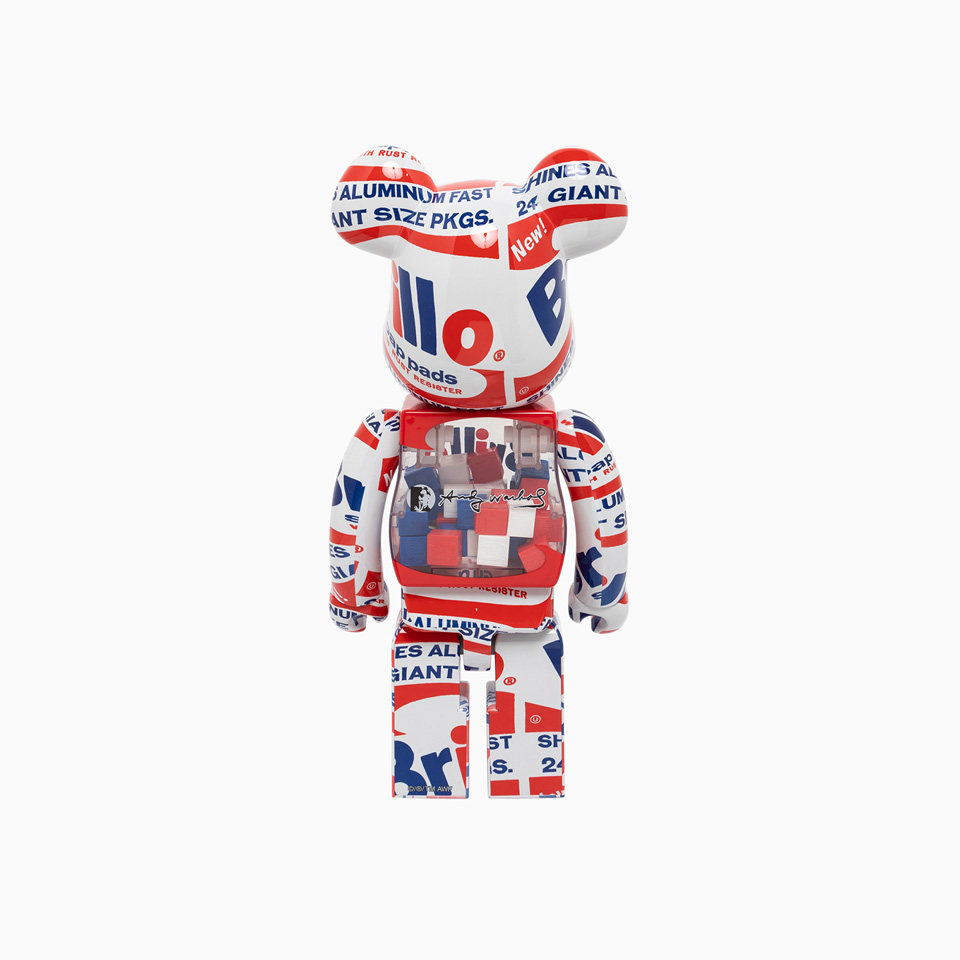 MEDICOM TOY: BEARBRICK MEDICOM TOY ANDY WARHOL