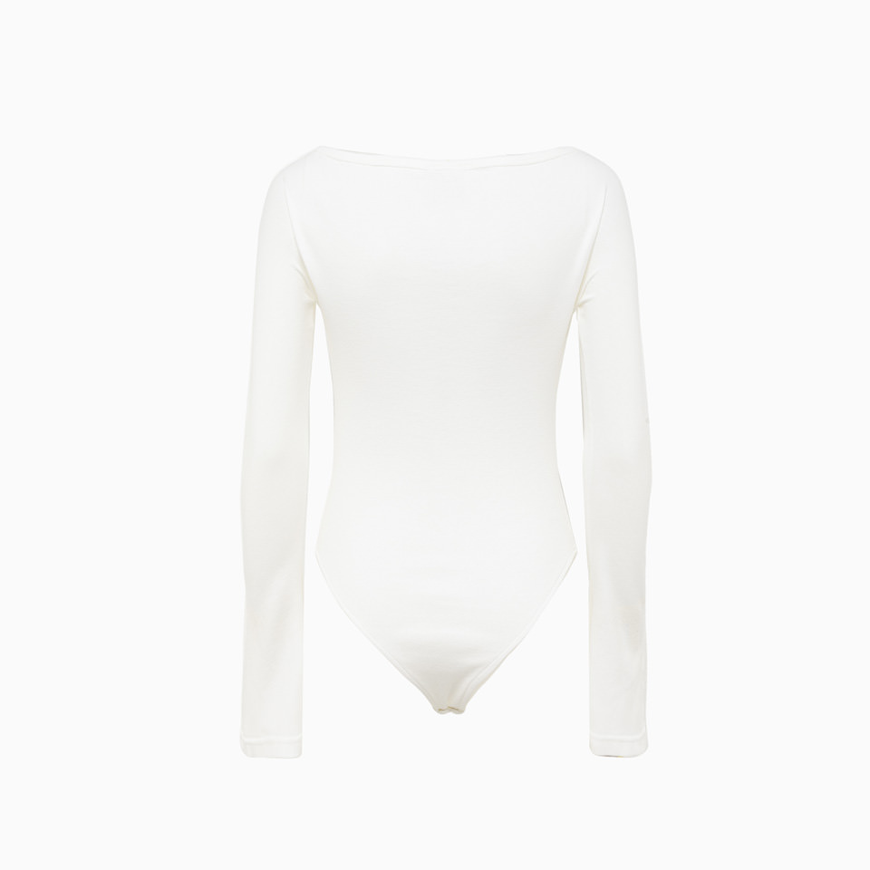 COURREGES: COURREGES BODYSUIT IN JERSEY