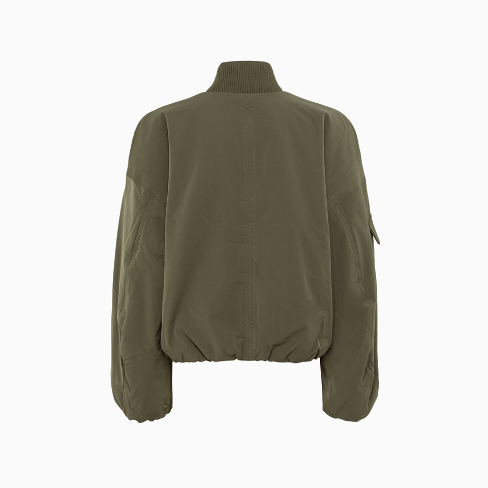 GANNI: BOMBER GANNI LIGHT TWILL