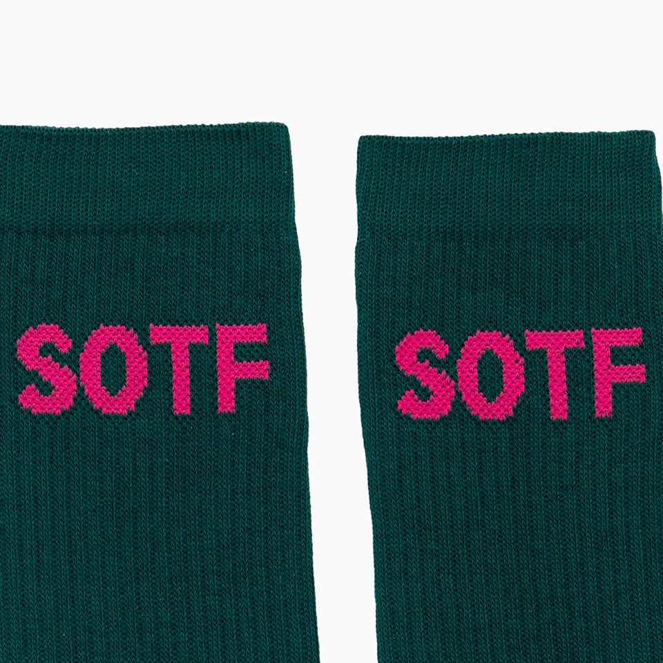 SOTF: CALZINI 'GREEN AND PINK'