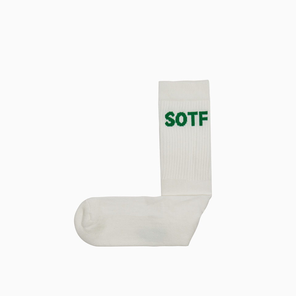 SOTF: 'CREAM AND GREEN' SOCKS