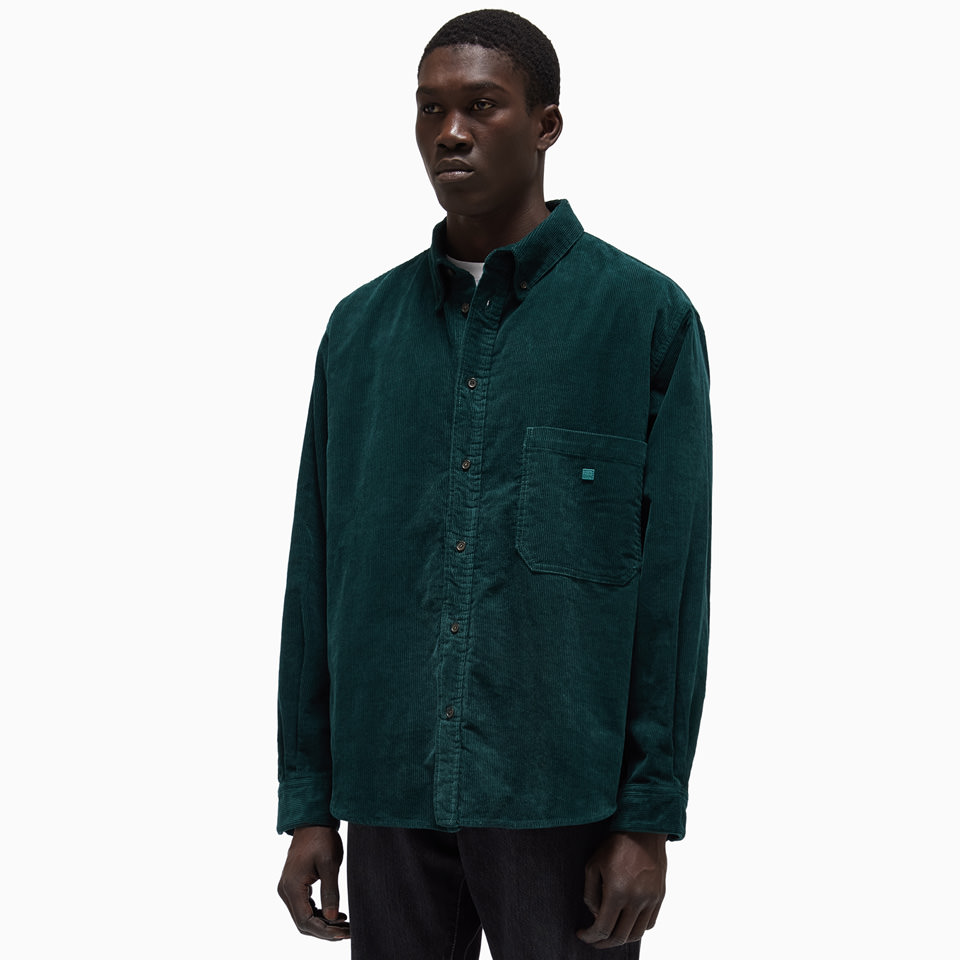 ACNE STUDIOS: CAMICIA ACNE STUDIOS IN VELLUTO