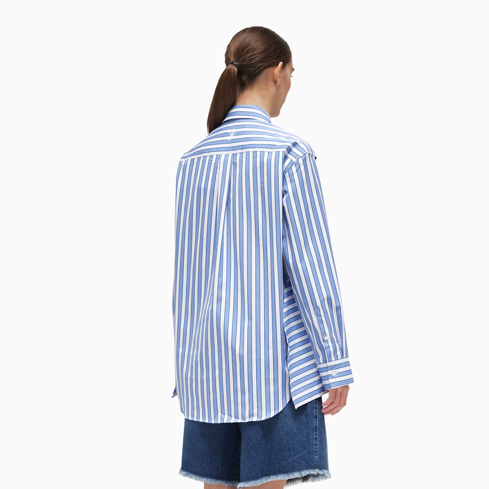 JW ANDERSON: CAMICIA JW ANDERSON PEPLUM DRAPE