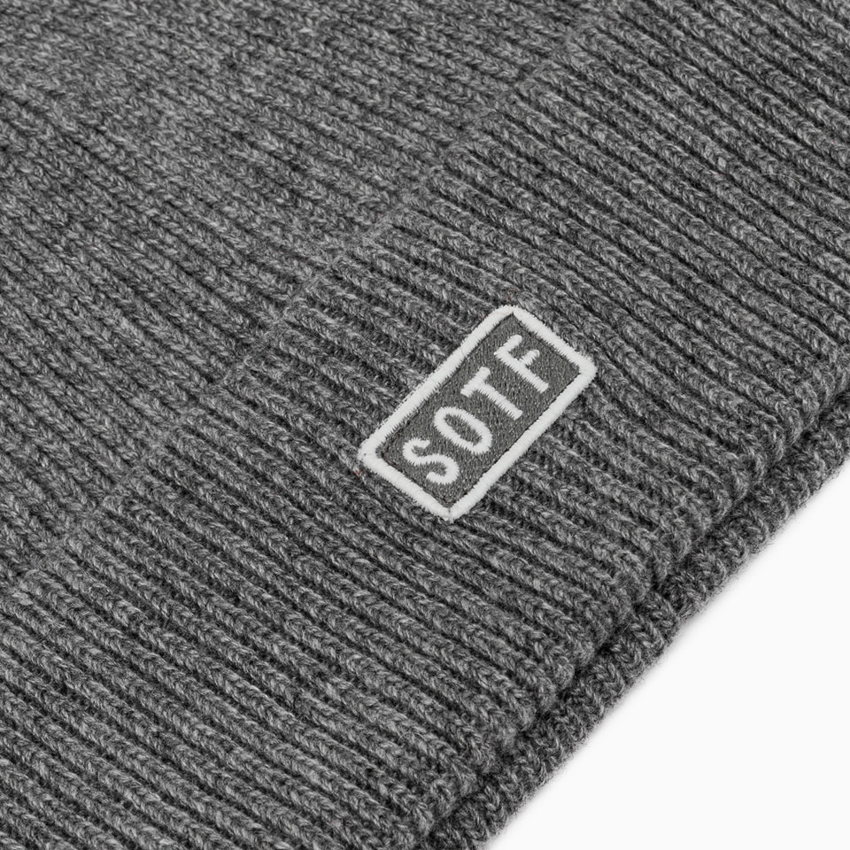 SOTF: BEANIE 'GREY MELANGE'