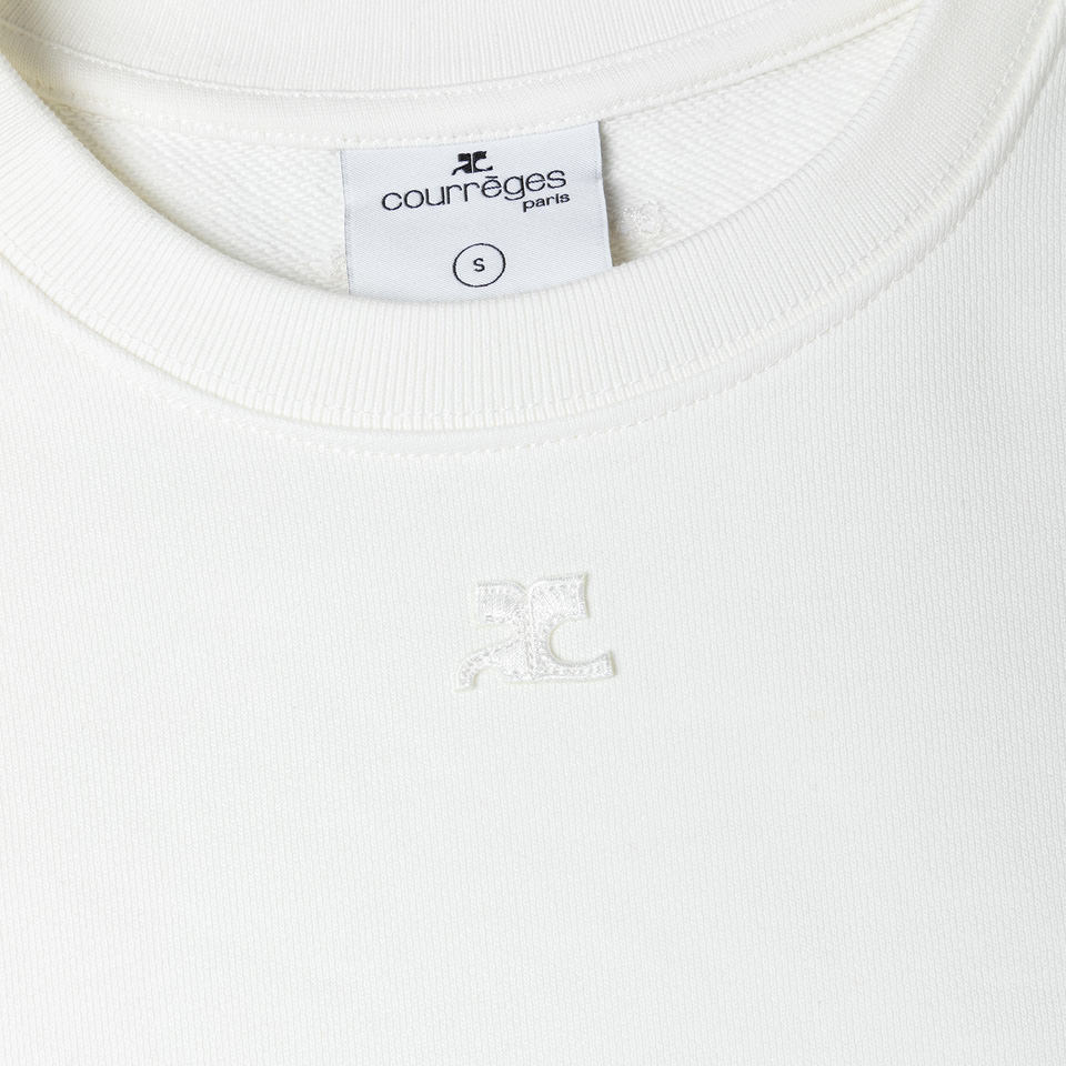 COURREGES: COURREGES COCOON SWEATSHIRT