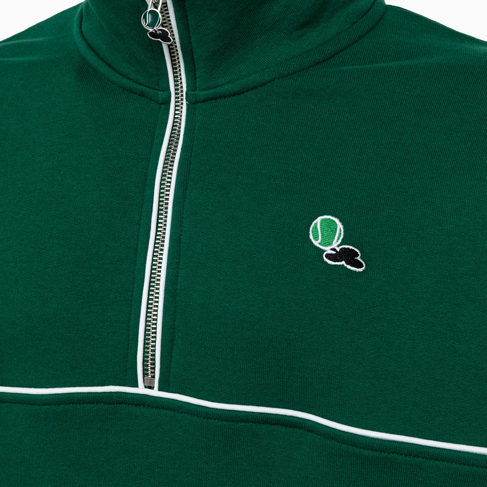 THE ACE CLUB: THE ACE CLUB APRES TENNIS HALF ZIP SWEATSHIRT