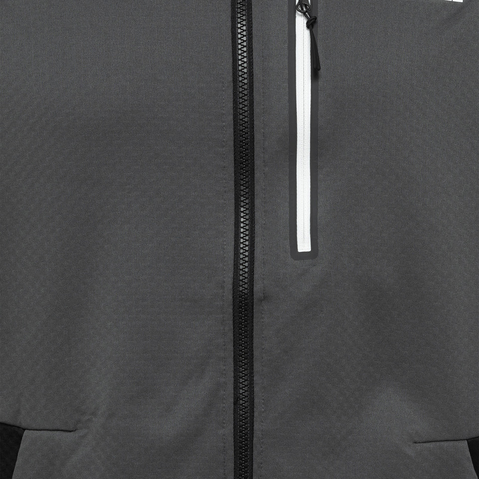 THE NORTH FACE: M MA LAB FZ HOODIE ANTHRACITE GREY