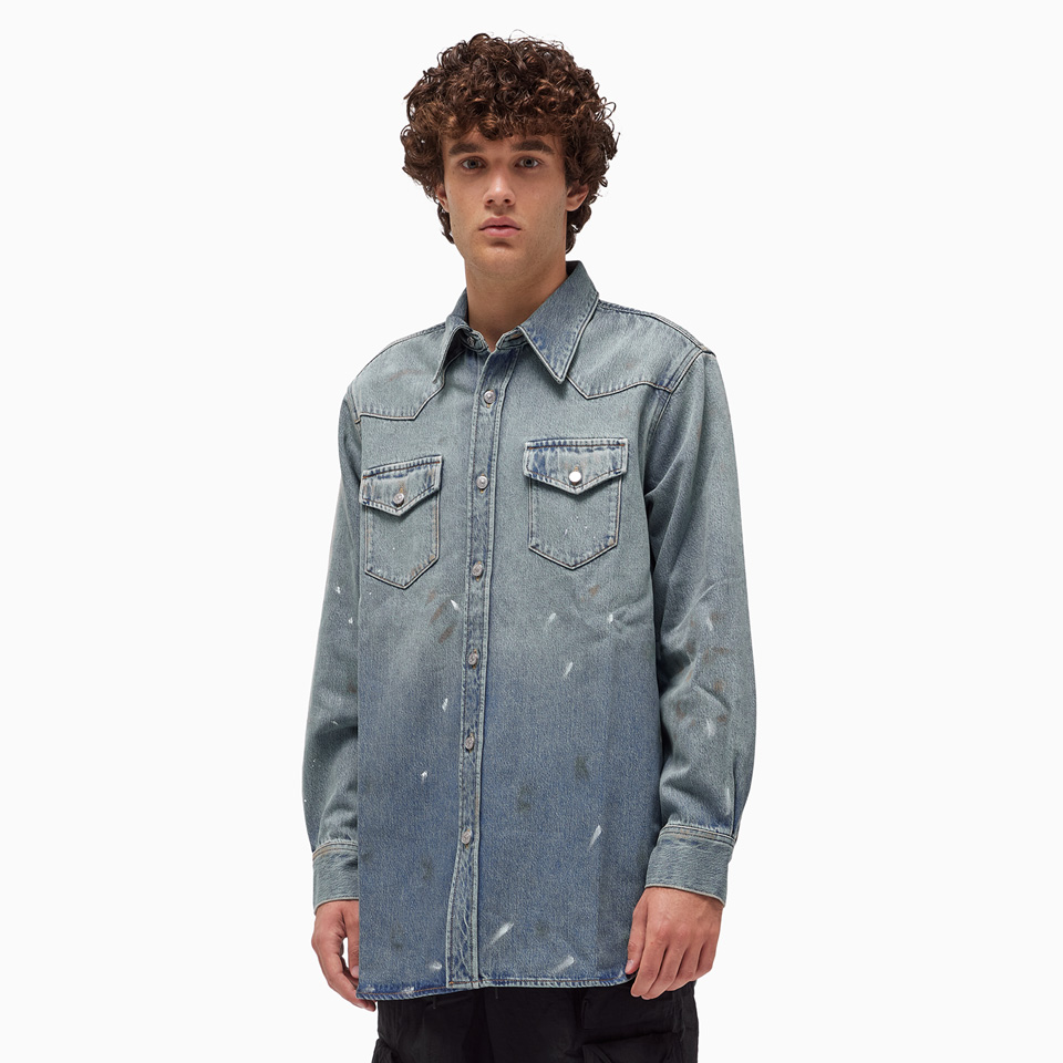 ACNE STUDIOS: FN-UX-SHIR000026 LIGHT BLUE