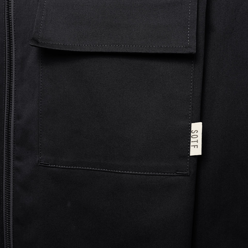 SOTF: 'BLACK' SHIRT JACKET