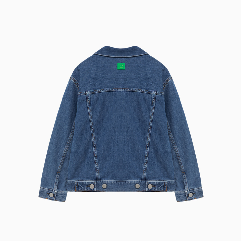 ACNE STUDIOS: GIACCA IN DENIM CON PATCH