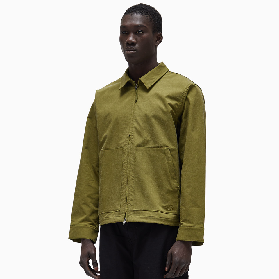 THE NORTH FACE: M M66 TEK TWILL TOP FOREST OLIVE