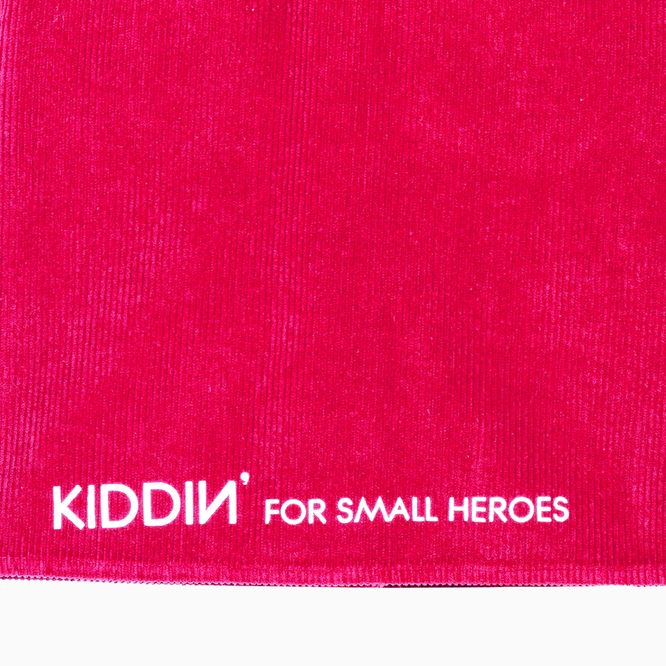 KIDDIN: SHIRT IN RIBBED VELVET COLOR FUCHSIA