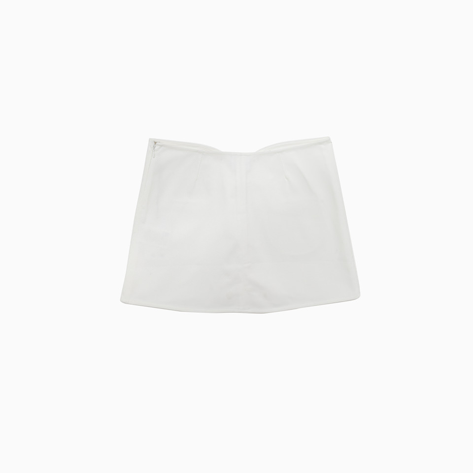 COURREGES: COURREGES ELLIPSE SKIRT