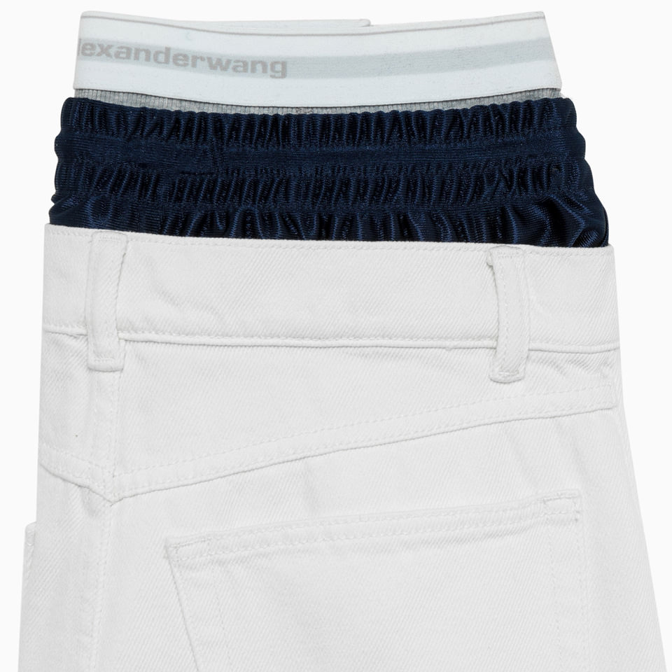 ALEXANDER WANG: ALEXANDER WANG PRESTILED TRILAYER JEANS