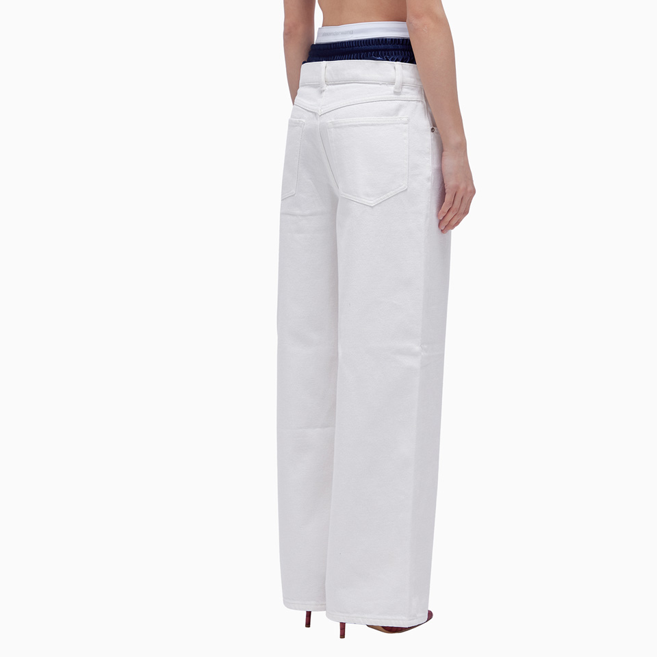 ALEXANDER WANG: ALEXANDER WANG PRESTILED TRILAYER JEANS