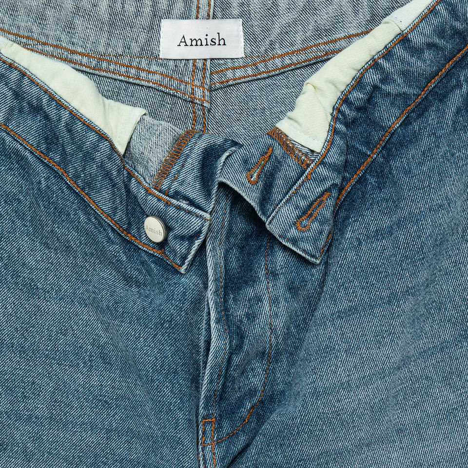 AMISH: AMISH ROLL UP JEANS