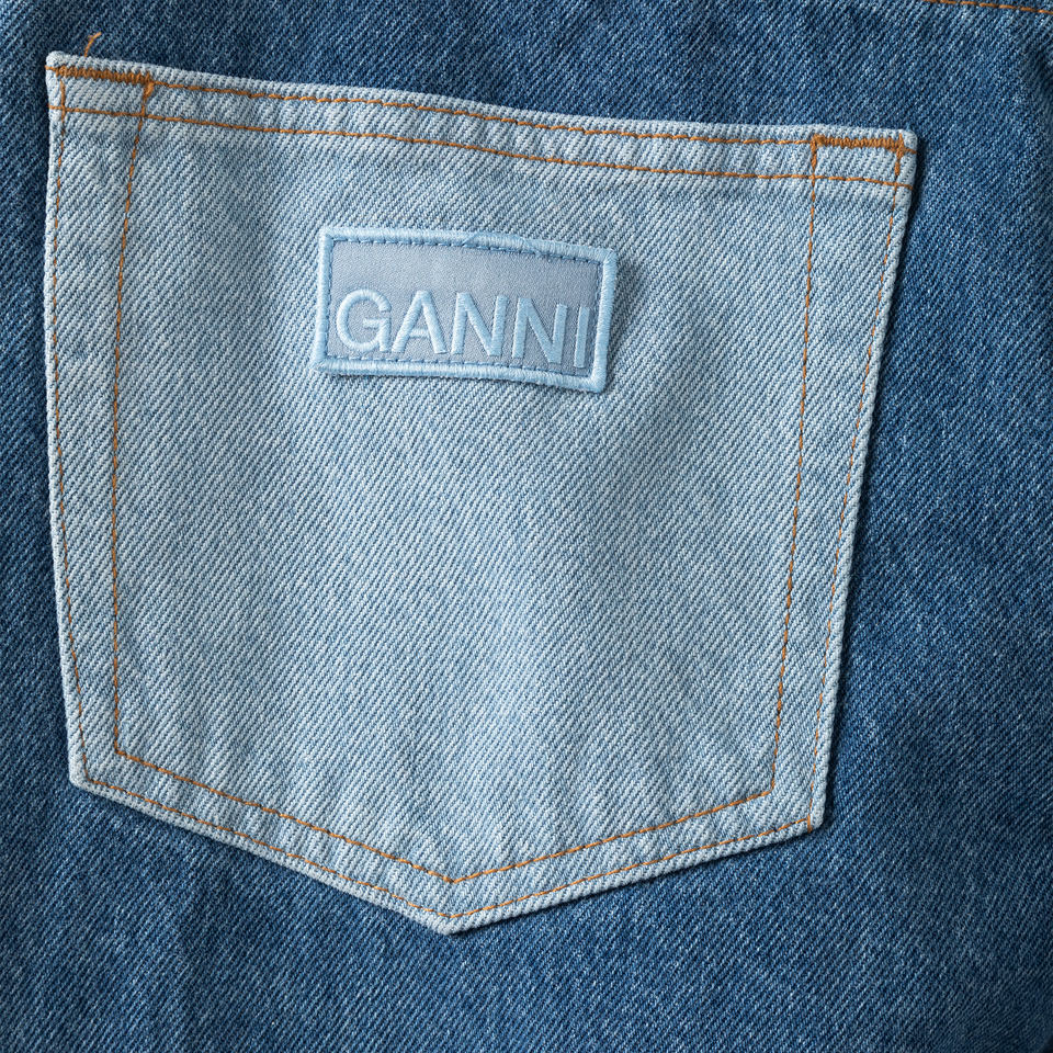 GANNI: JEANS GANNI CUTLINE