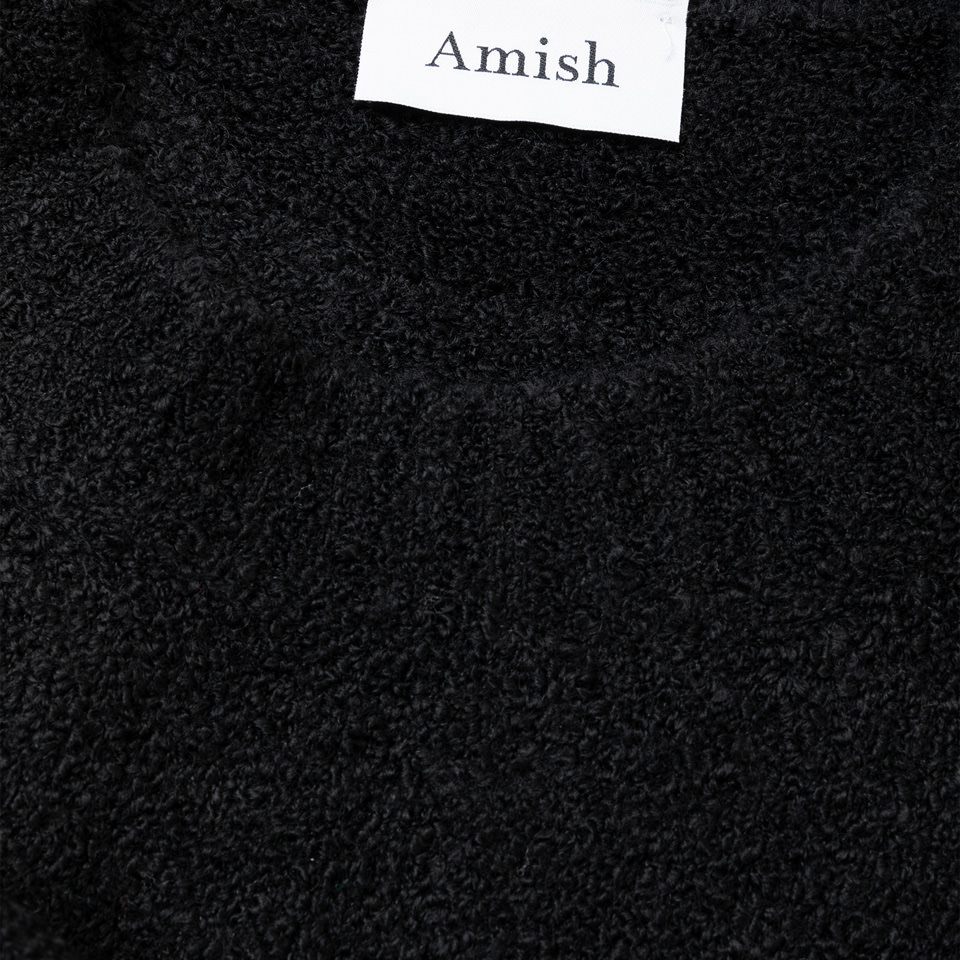 AMISH: AMISH CREW OVERSIZED SWEATER