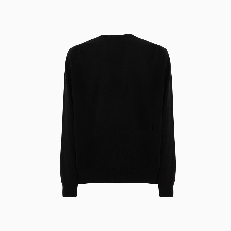 LEMAIRE: LEMAIRE SCOLLO A V SWEATER