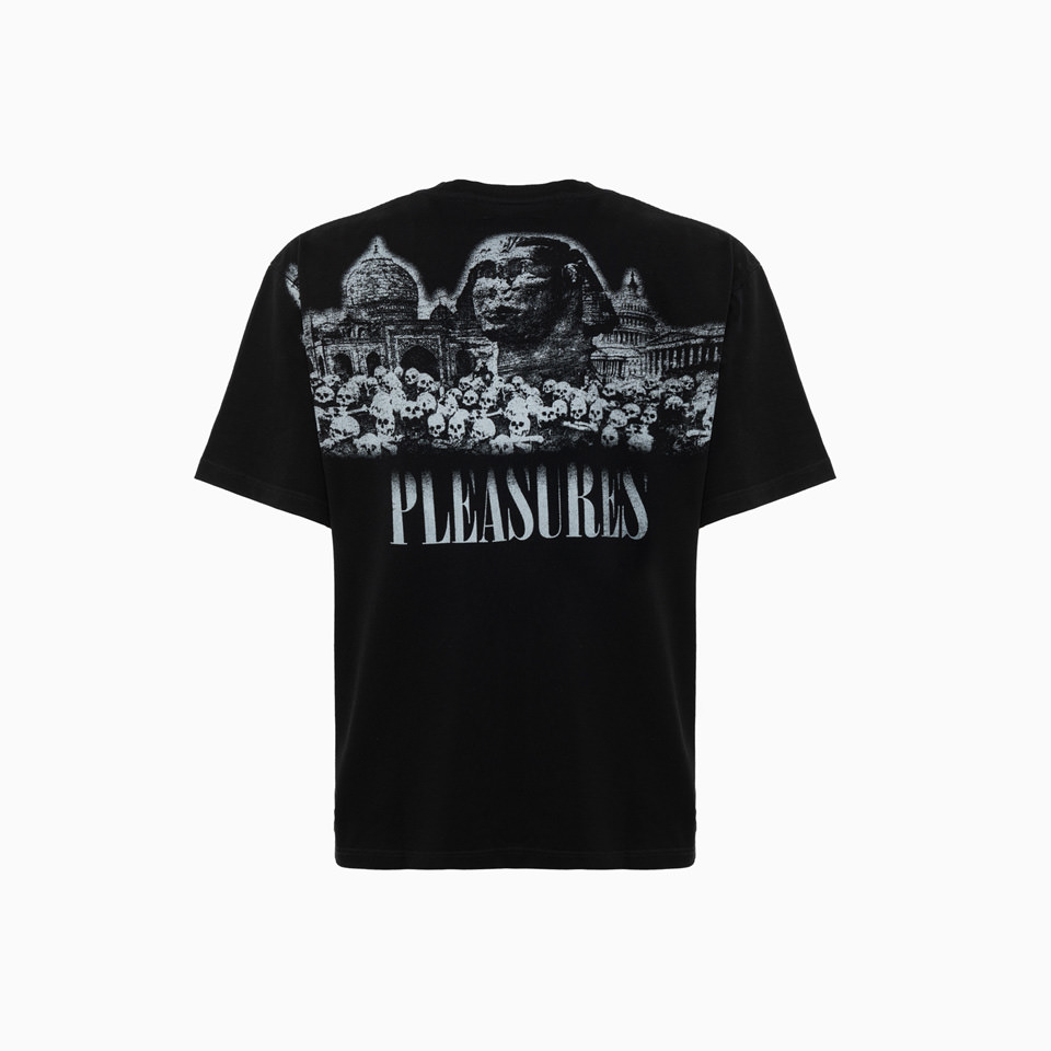 PLEASURES: MONUMENTS HEAVYWEIGHT SHIRT BLACK