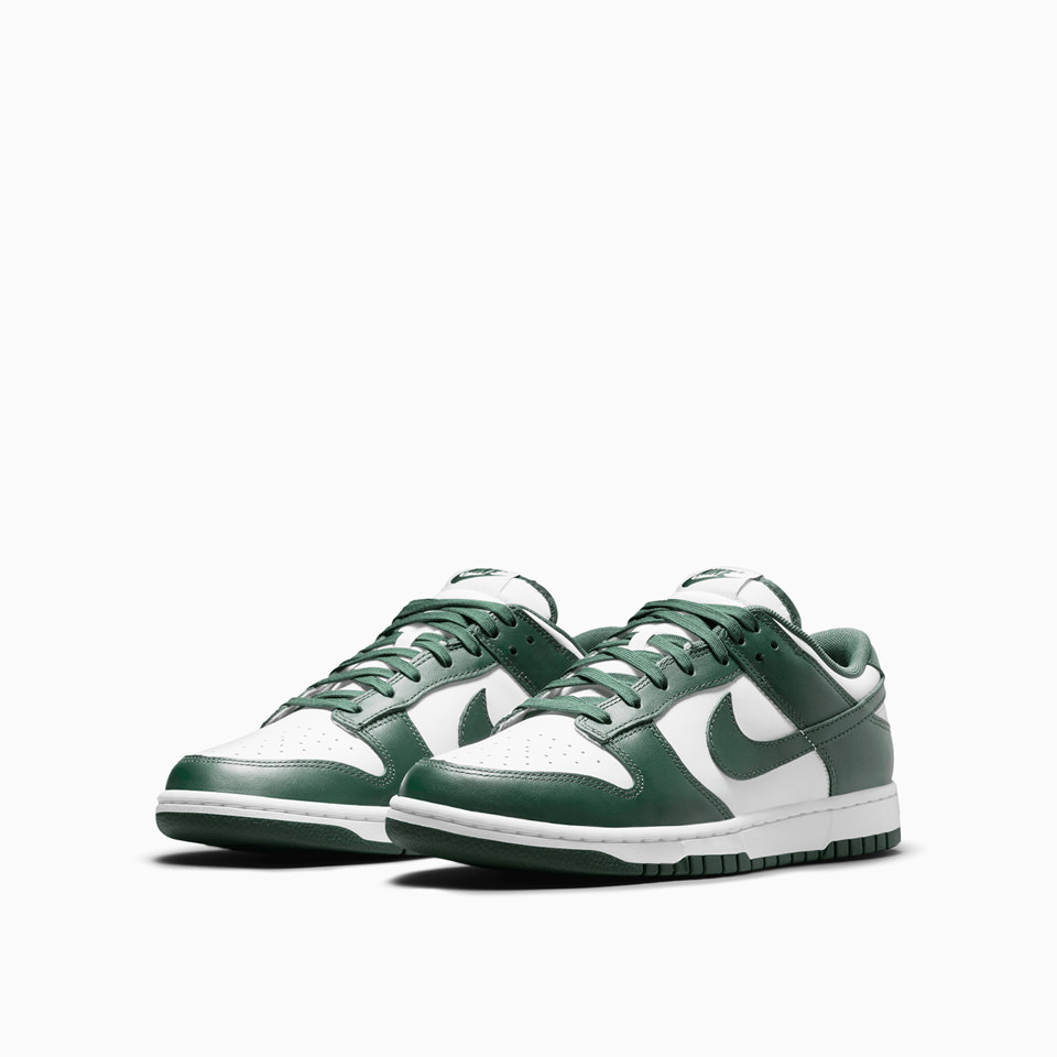 NIKE: SNEAKERS NIKE DUNK LOW RETRO 'WHITE - TEAM GREEN' DD1391-101