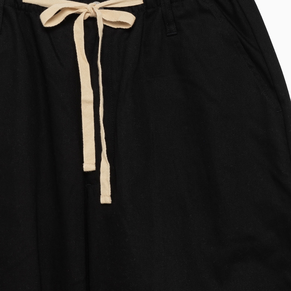 PLEASURES: WANDER WIDE LEG PANTS BLACK