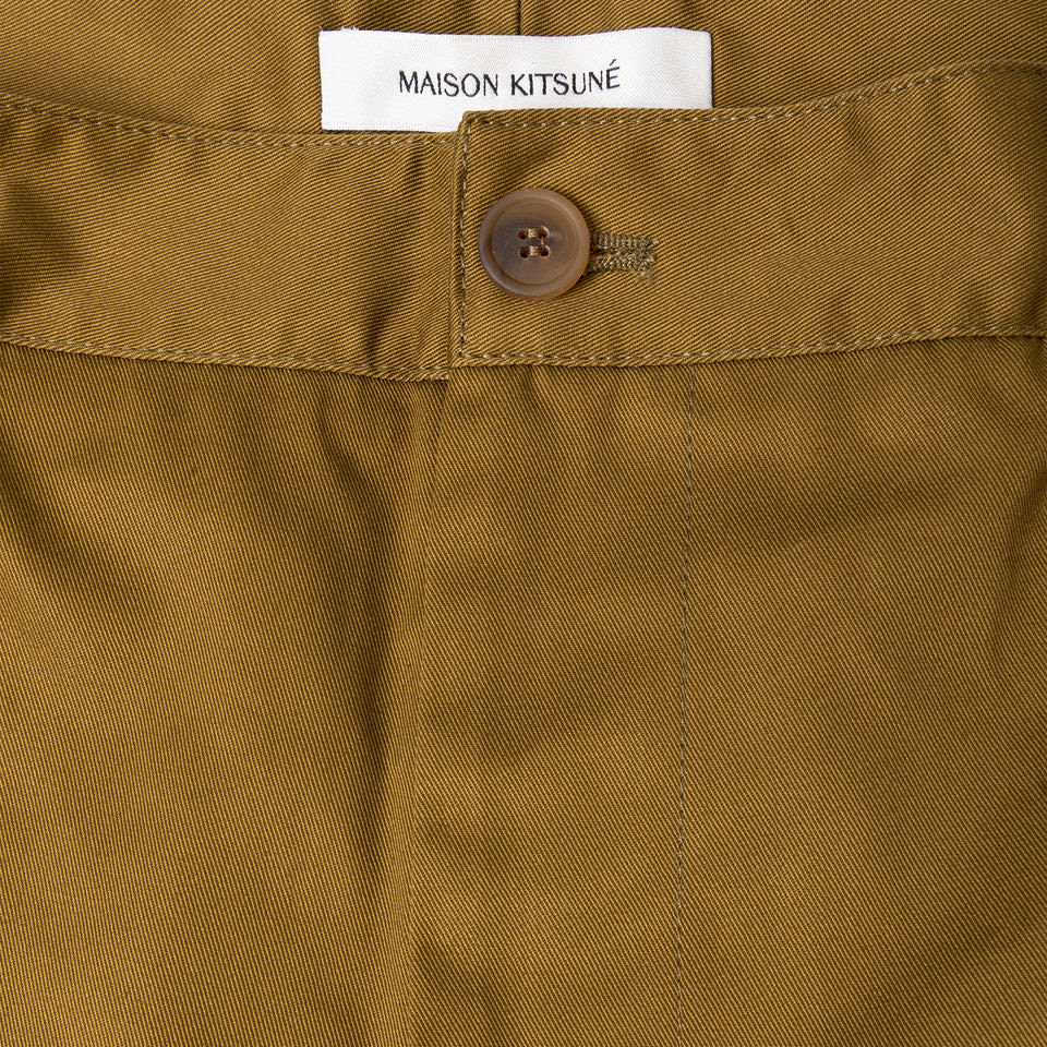 MAISON KITSUNE: MAISON KITSUNE RELAXED CHINO PANTS