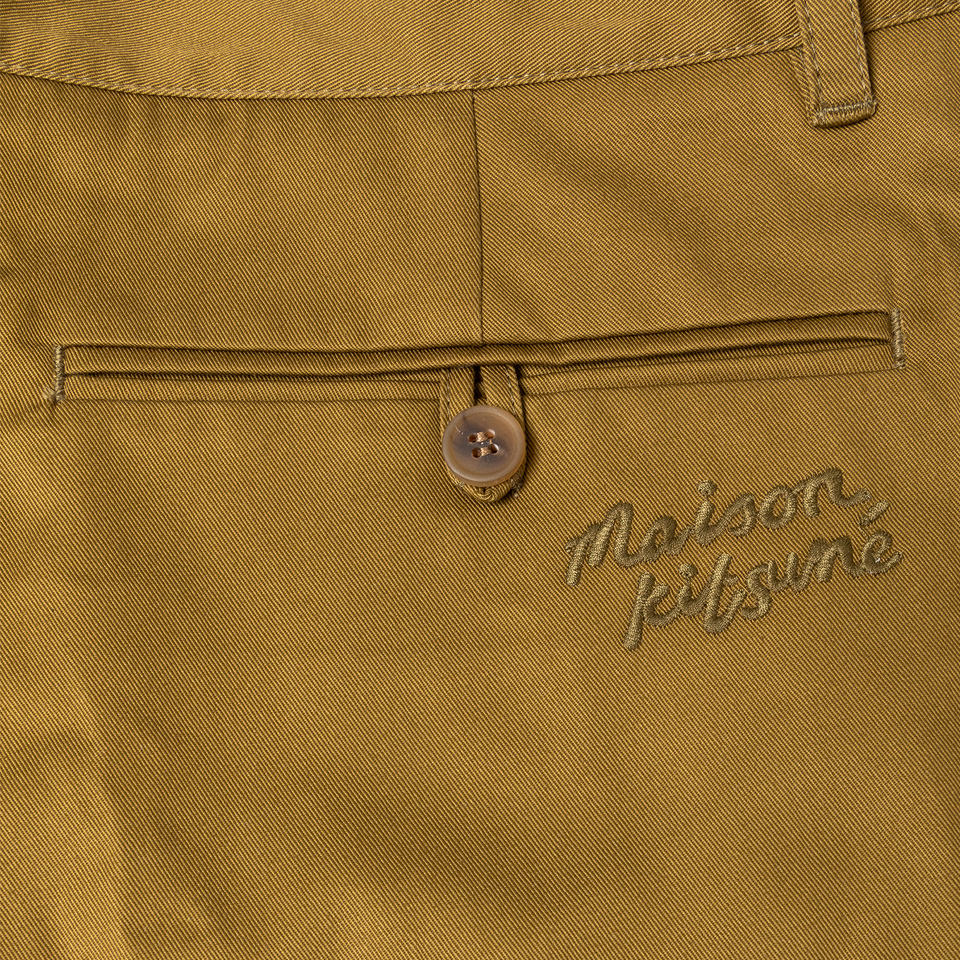 MAISON KITSUNE: MAISON KITSUNE RELAXED CHINO PANTS